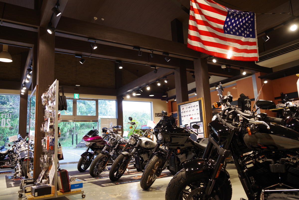 ハーレーダビッドソン奈良 内装